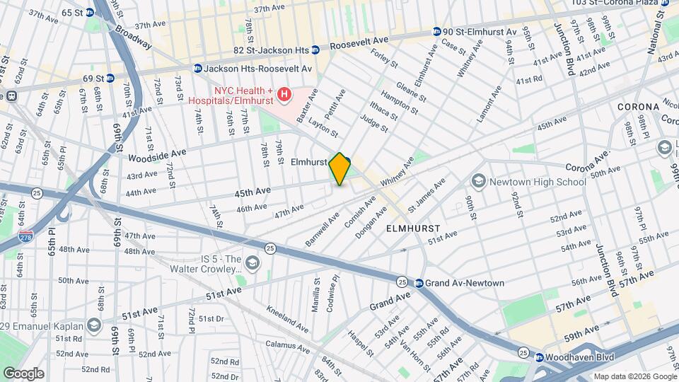 45-15 82nd St Map and Location Details