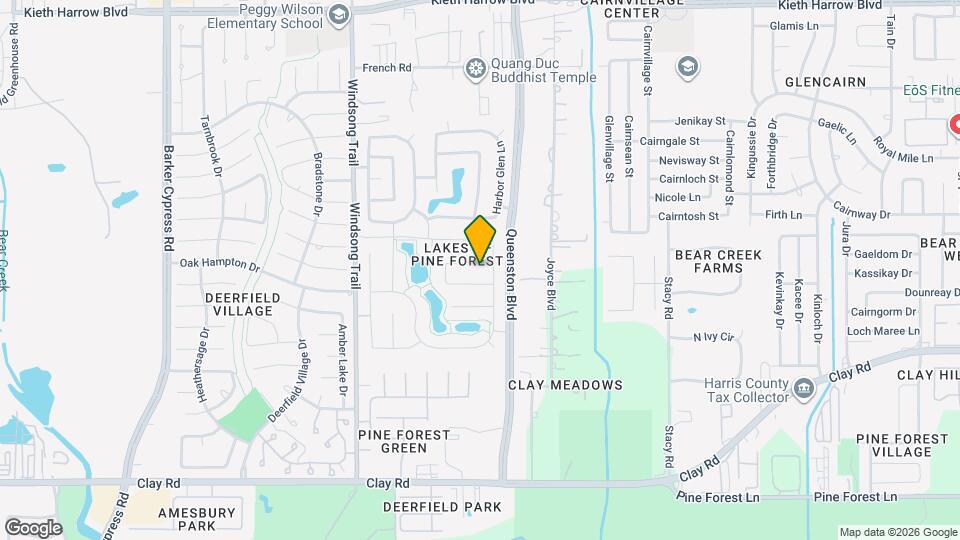 17611 Emerald Garden Ln Map and Location Details