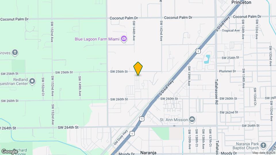 25680 SW 143rd Path Map and Location Details