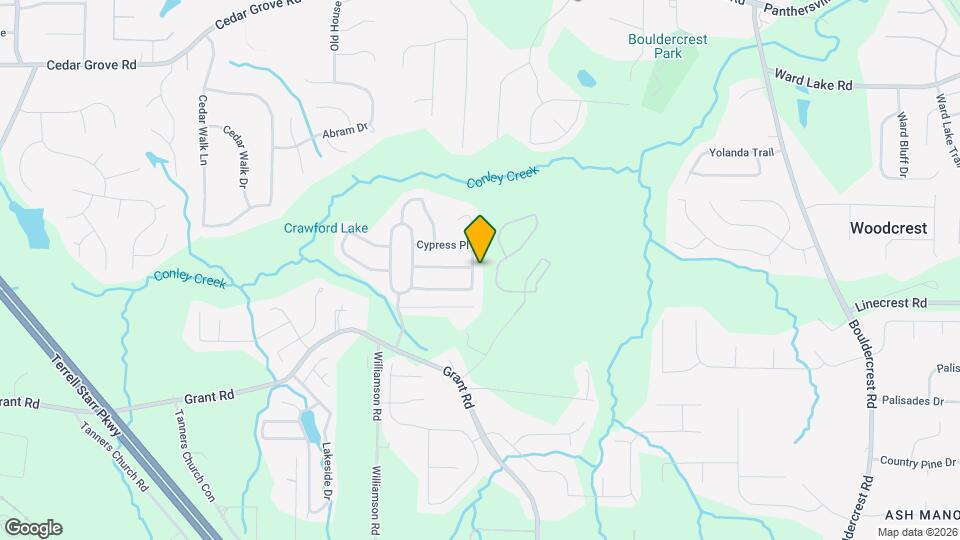 2195 Pineview Trail Map and Location Details