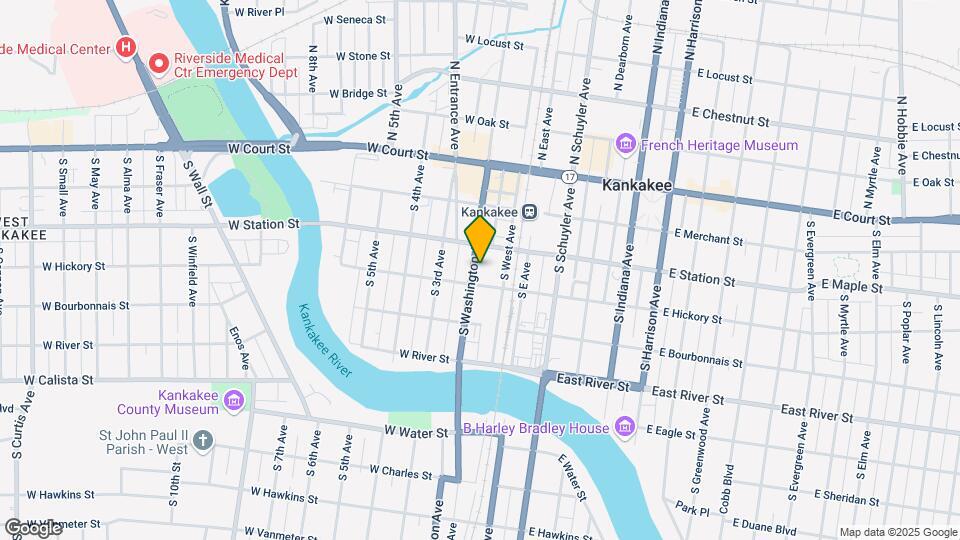 366 S Washington Ave Map and Location Details