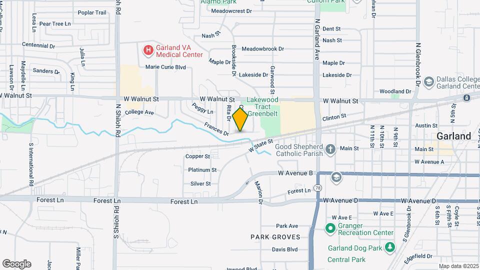 1902 Frances Dr Map and Location Details