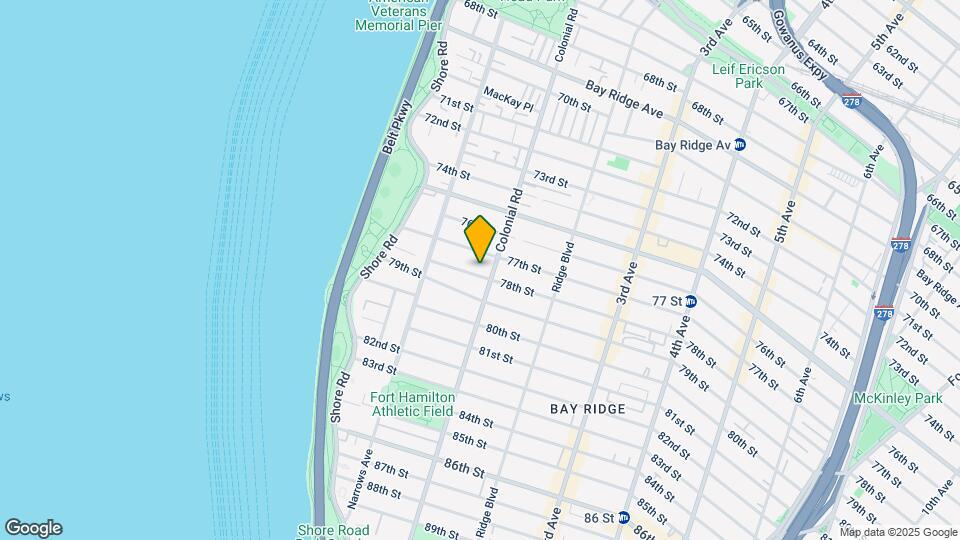 87 78th St Map and Location Details