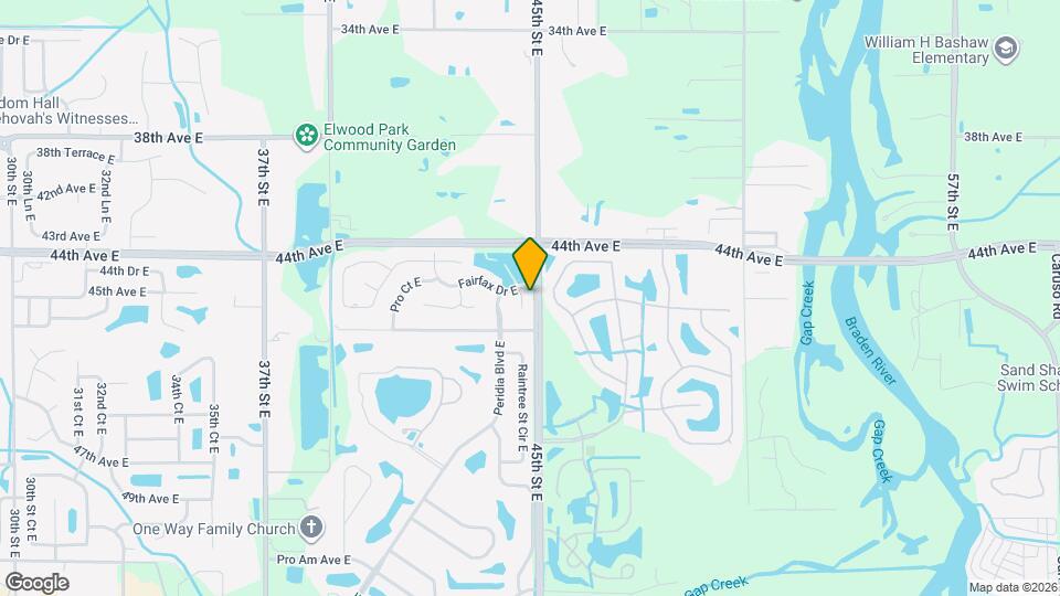 4505 Bedford Ct E Mapa y Detalles de la Ubicación