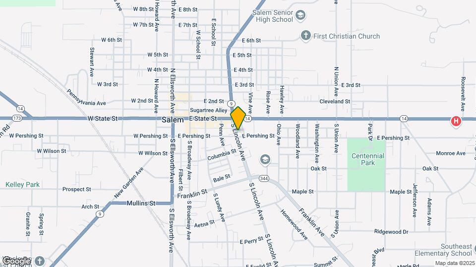 180 S Lincoln Ave Mapa y Detalles de la Ubicación