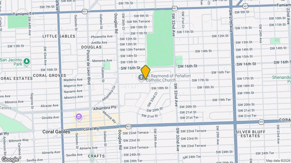 3401 SW 17th St Map and Location Details