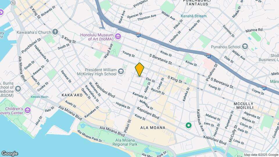 824 Laula Way Mapa y Detalles de la Ubicación