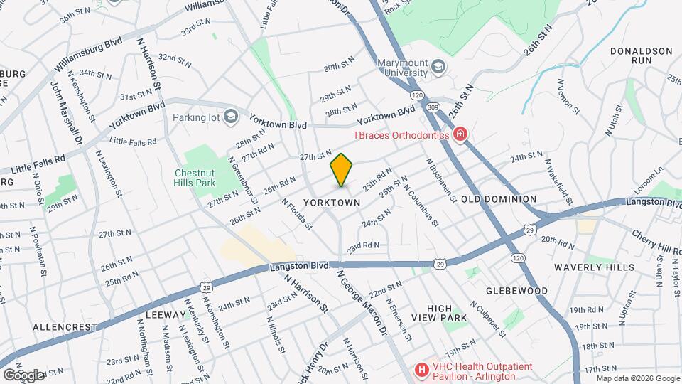 5106 25th Pl N Map and Location Details