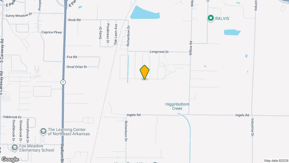 3909 Saddlecrest Dr Map and Location Details