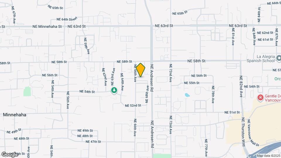 5517 NE 66th Ave Map and Location Details