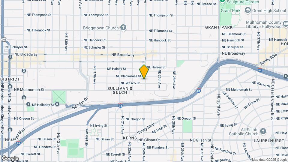 1303-1311 NE 24th Ave Map and Location Details