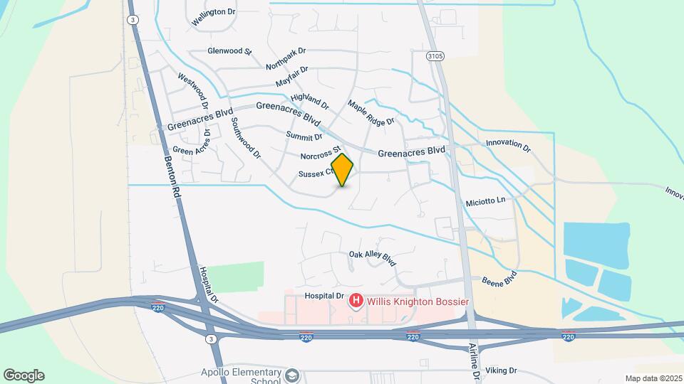 121 Southwood Dr Map and Location Details