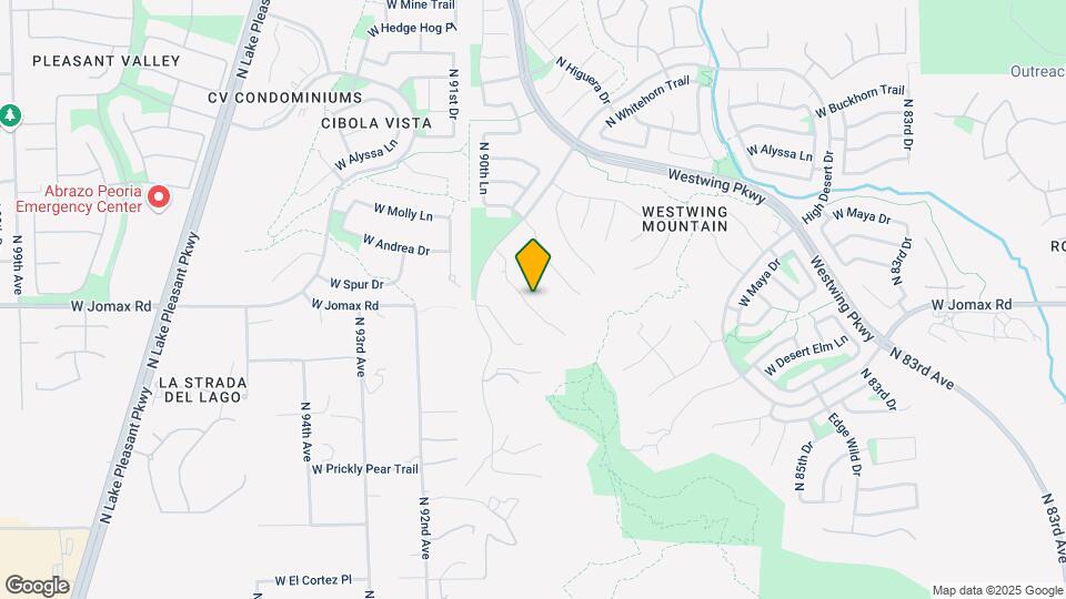 26787 N 90th Dr Map and Location Details