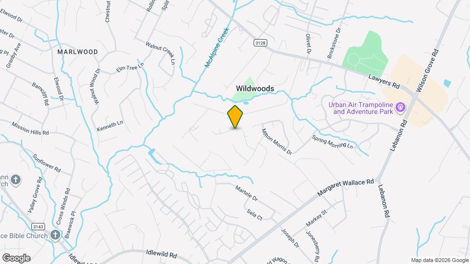 8200 David Lee Ln Map and Location Details