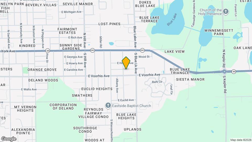 1402 E Carolina Ave, Unit A Map and Location Details