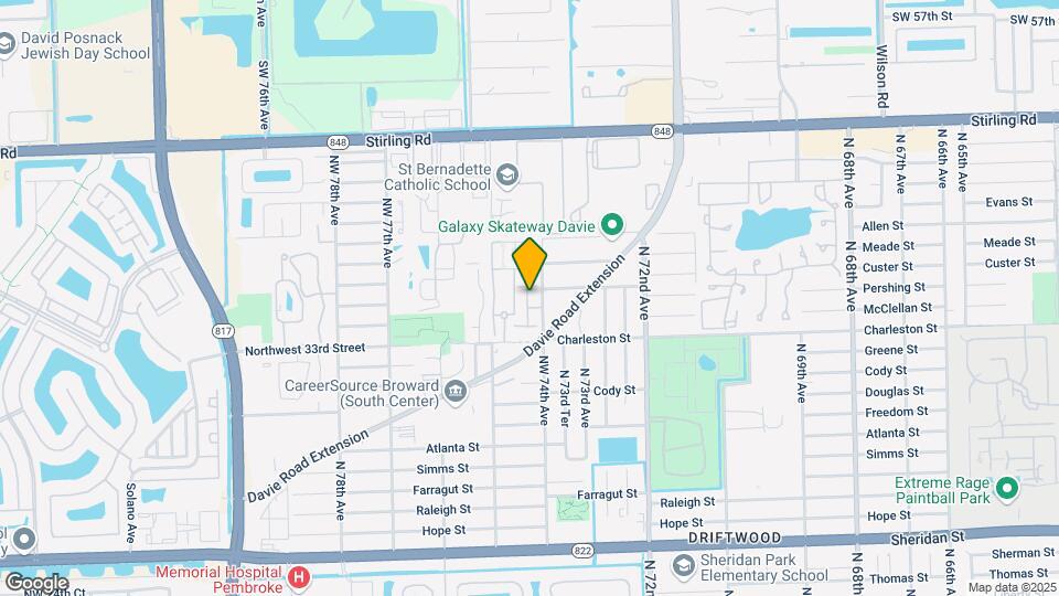 3340 Palomino Dr Map and Location Details