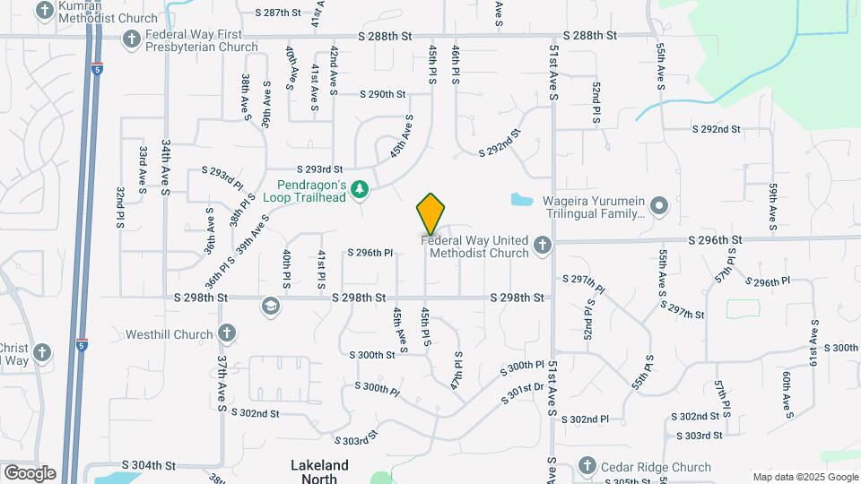 29506 45th Pl S Mapa y Detalles de la Ubicación