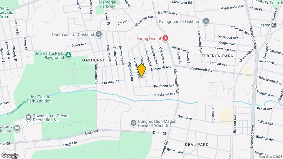 241 Woodcrest Rd Map and Location Details