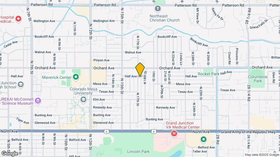 1730 N 17th St Map and Location Details
