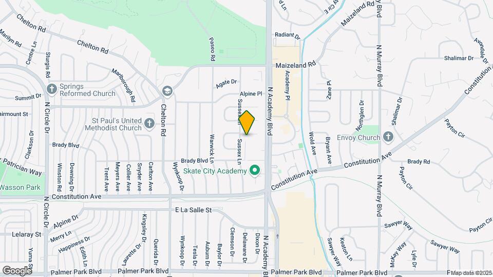 3707 Lander Ln Map and Location Details