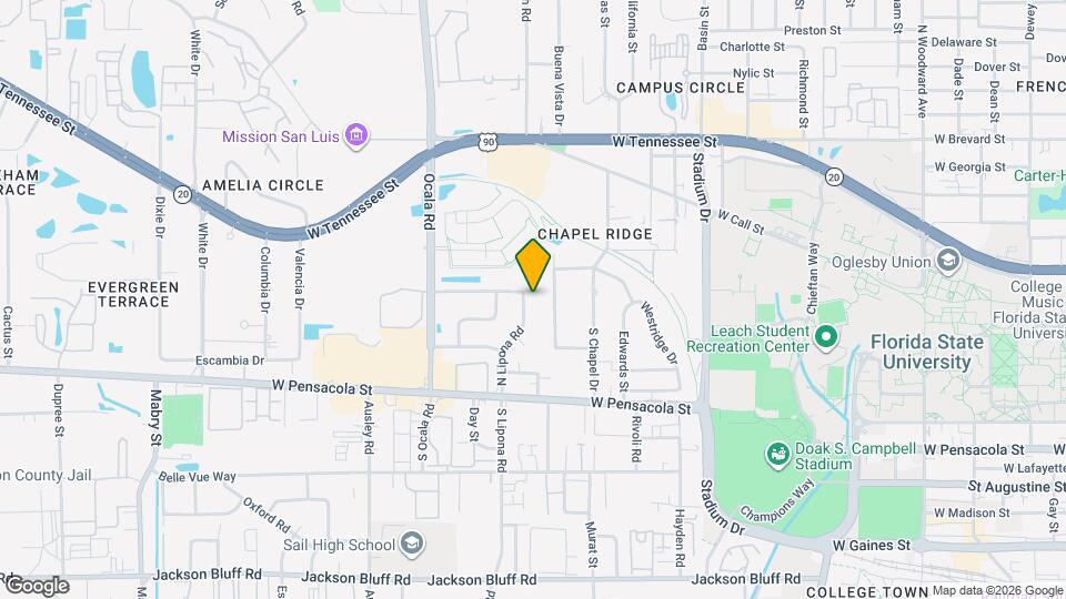 221 N Lipona Rd Map and Location Details