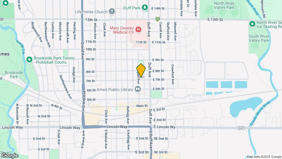 121 7th St, Unit 121 Map and Location Details