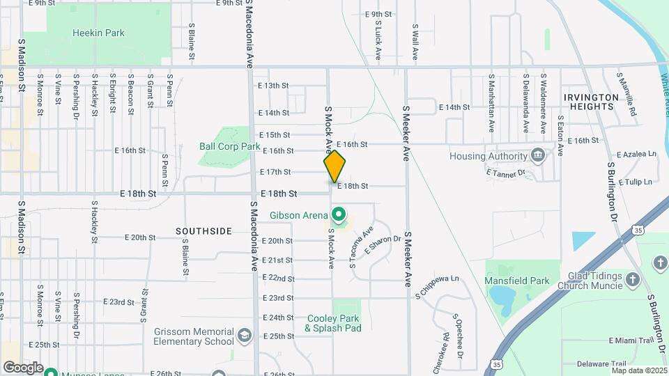 2500 S Mock Ave Map and Location Details