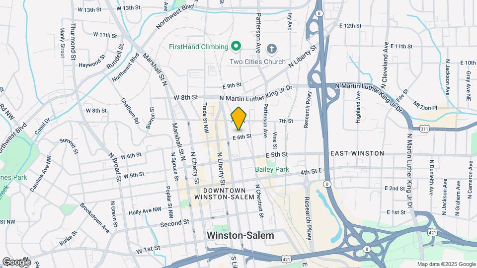 Winston Factory Lofts Phase II Map and Location Details