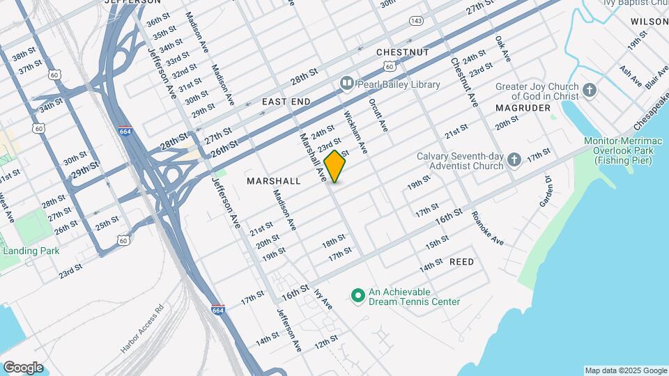 2102 Marshall Ave Map and Location Details