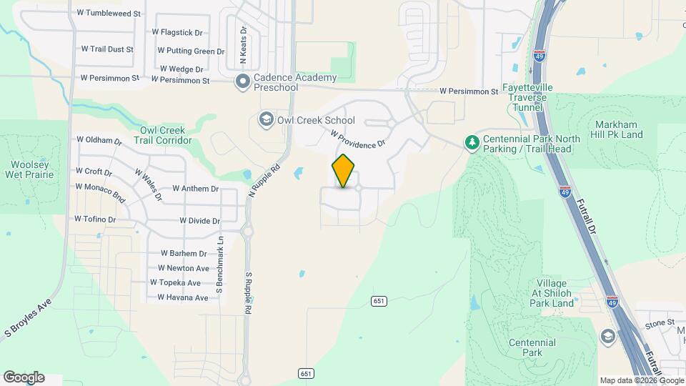 3819 W Maclura Way Map and Location Details