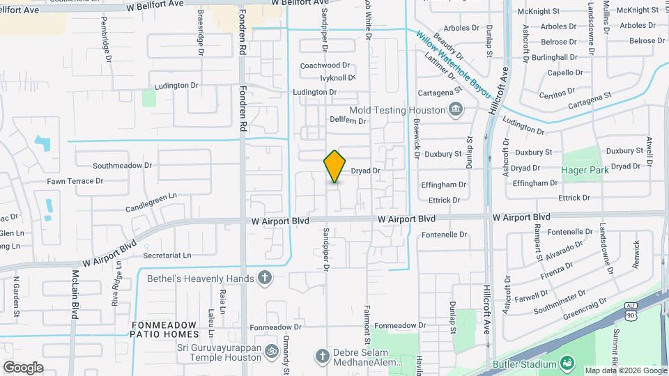 6374 Peacock Hills Dr Map and Location Details