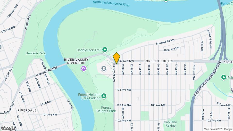10543 84 St NW Map and Location Details