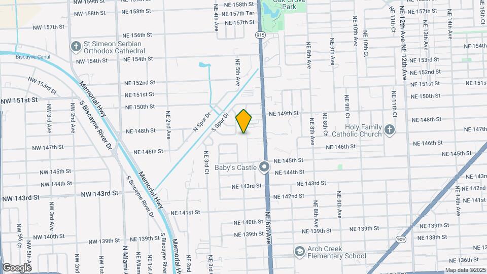 14710 NE 5th Ct Map and Location Details