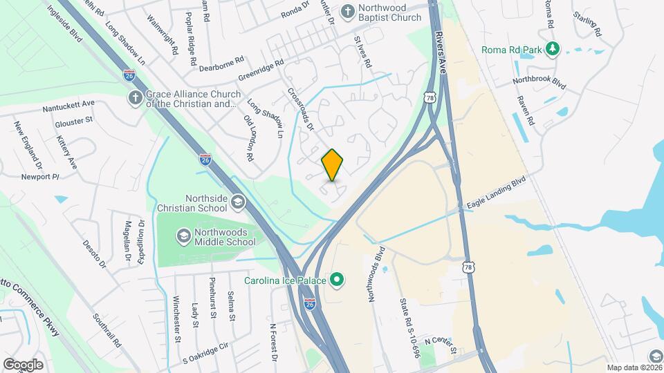 7969 Shadow Oak Dr Map and Location Details