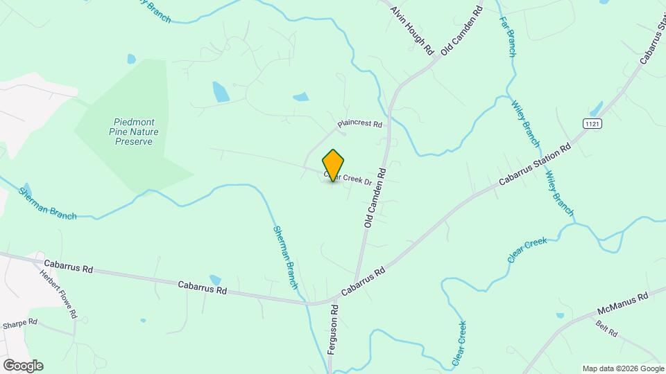 16812 Clear Creek Dr Mapa y Detalles de la Ubicación