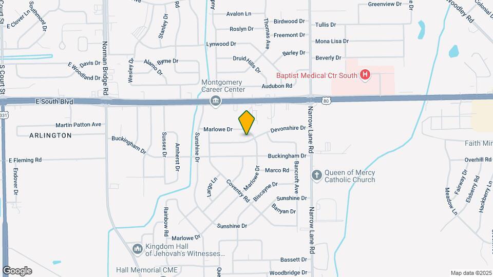 1231 Devonshire Dr Map and Location Details