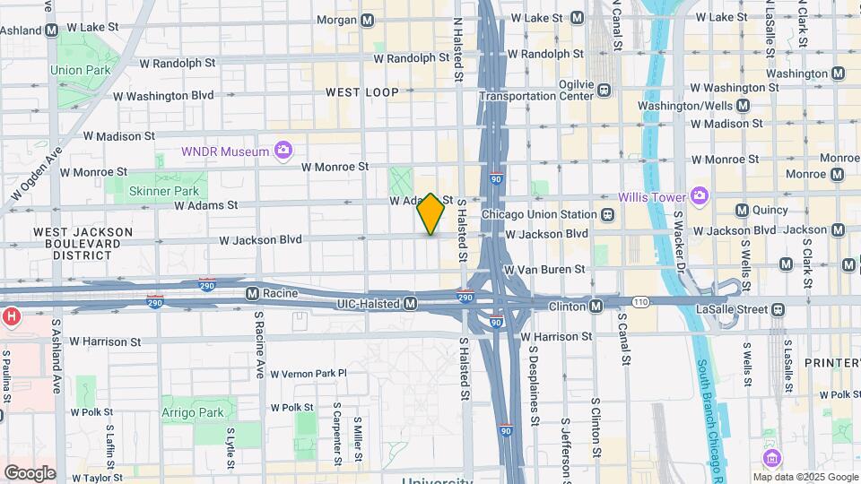 205 S Peoria St Mapa y Detalles de la Ubicación