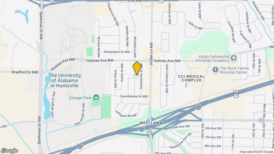 4102 Maxwell Dr NW Mapa y Detalles de la Ubicación
