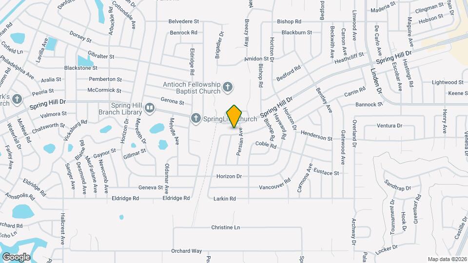 1701 Larkin Rd Mapa y Detalles de la Ubicación