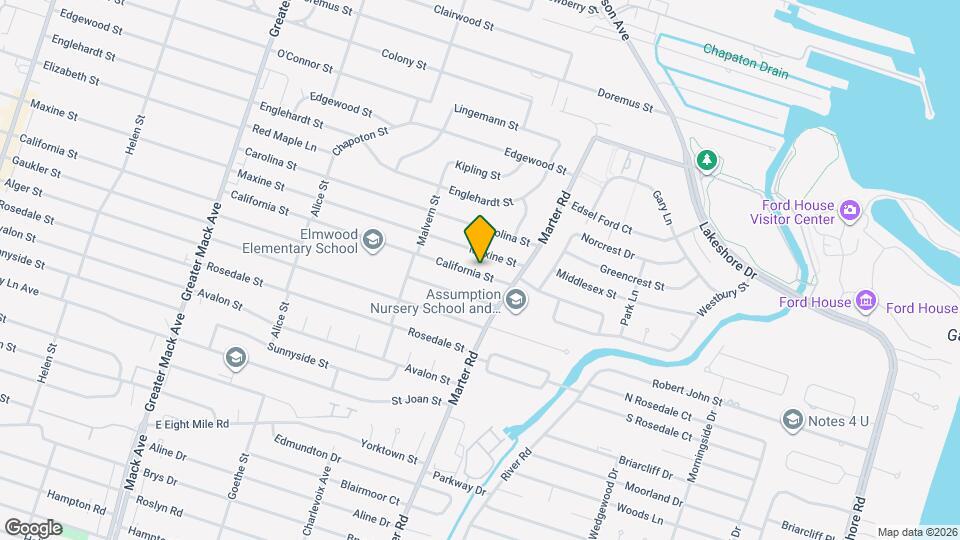 23005 California St Map and Location Details