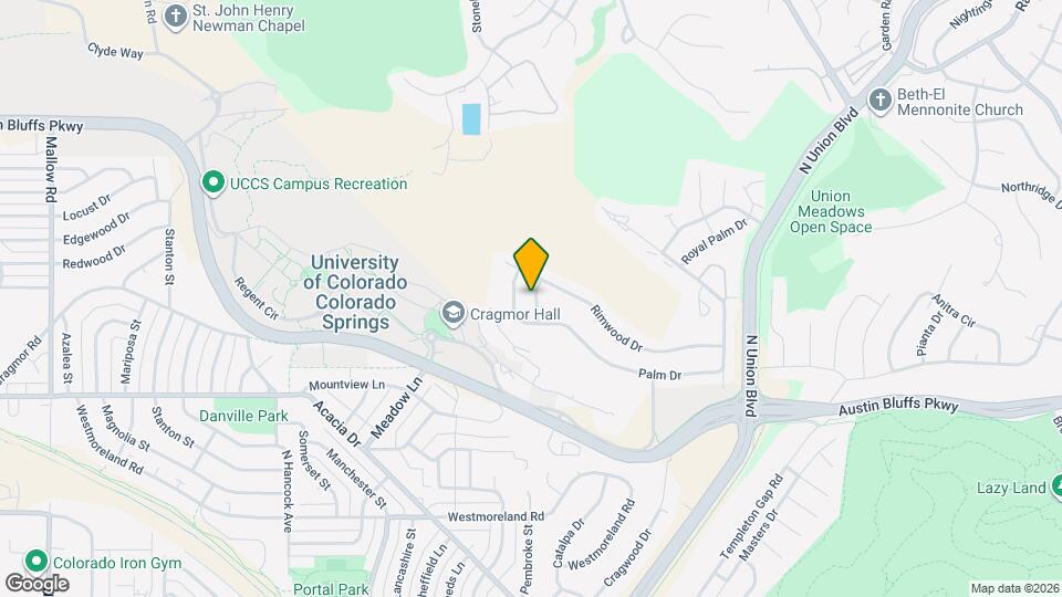 4130 Madrone Way Map and Location Details