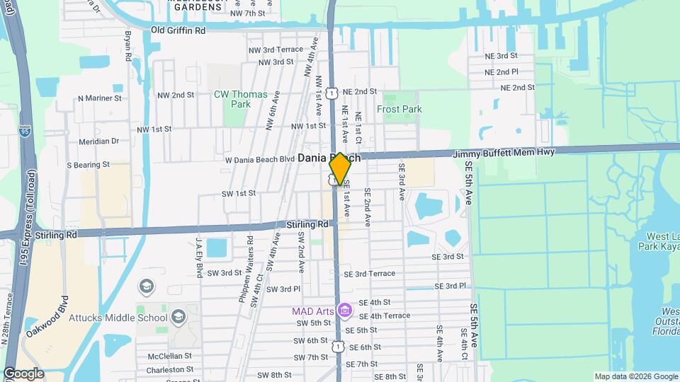 34 SE 1st St Map and Location Details