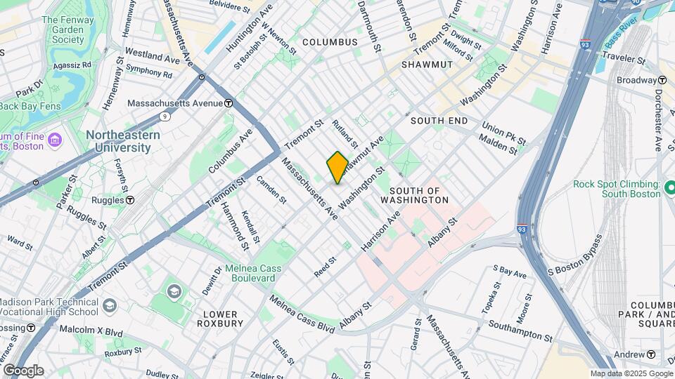 89 W Springfield St, Unit 5 Map and Location Details