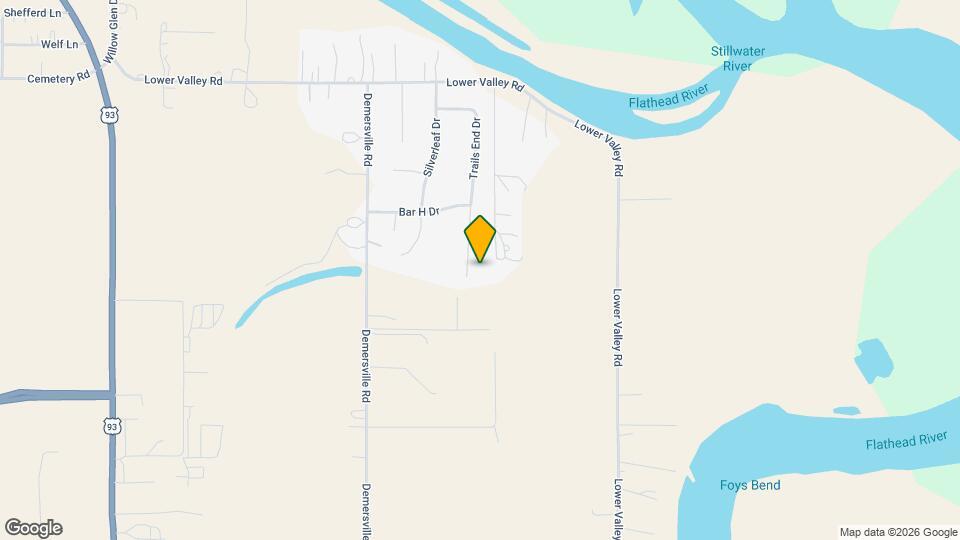 89 Trails End Dr Map and Location Details