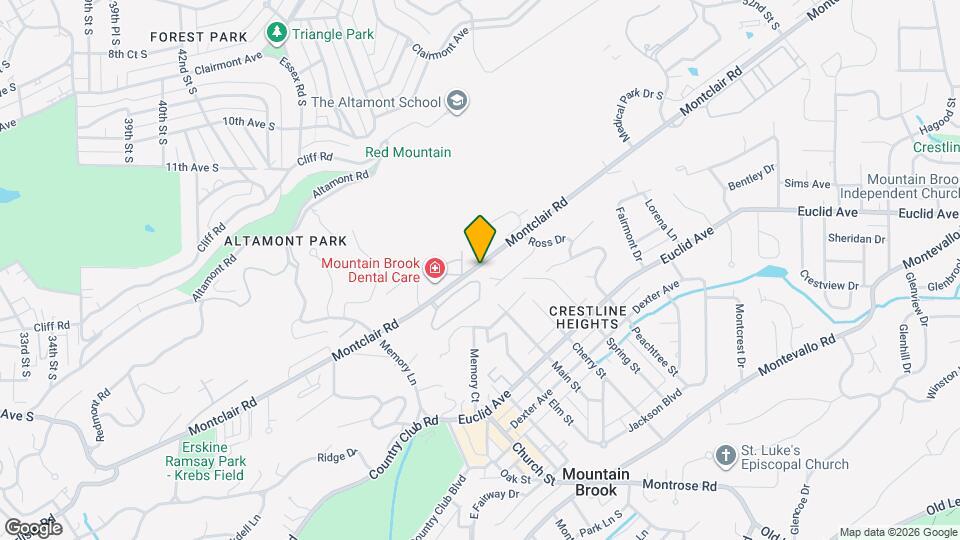 3937 Montclair Rd Map and Location Details