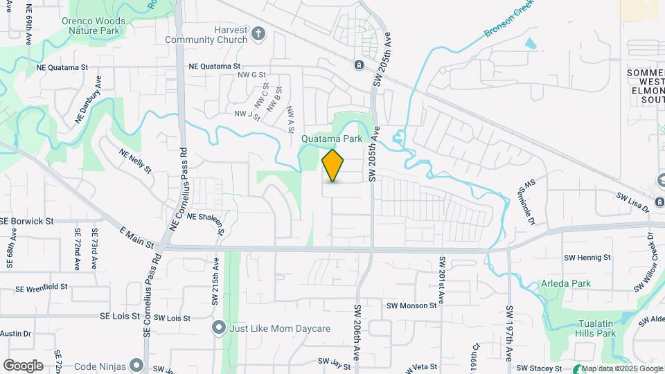 20748 SW Gracie St Map and Location Details