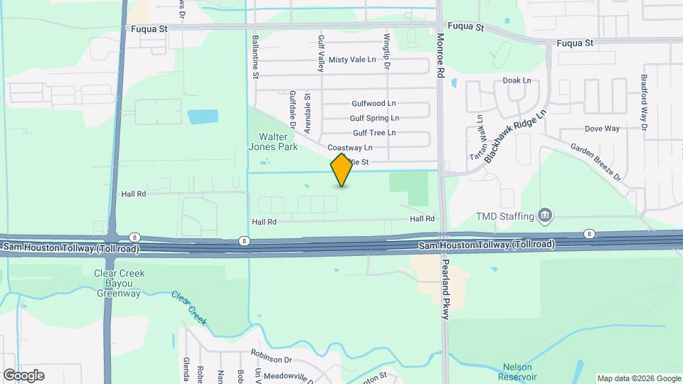 11203 Hall Ridge Ct Map and Location Details