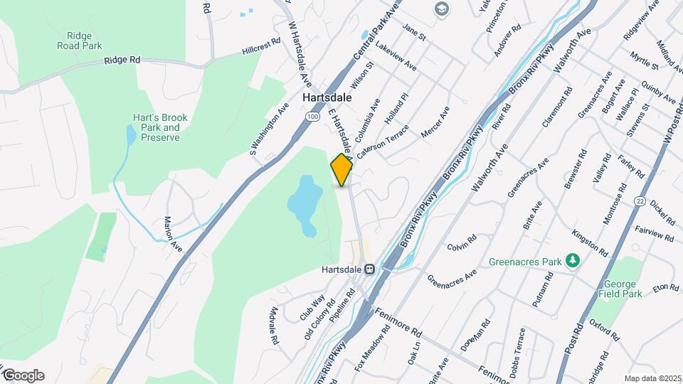 120 E Hartsdale Ave Mapa y Detalles de la Ubicación