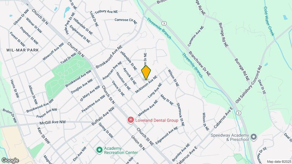 276 Hillandale St NE Map and Location Details