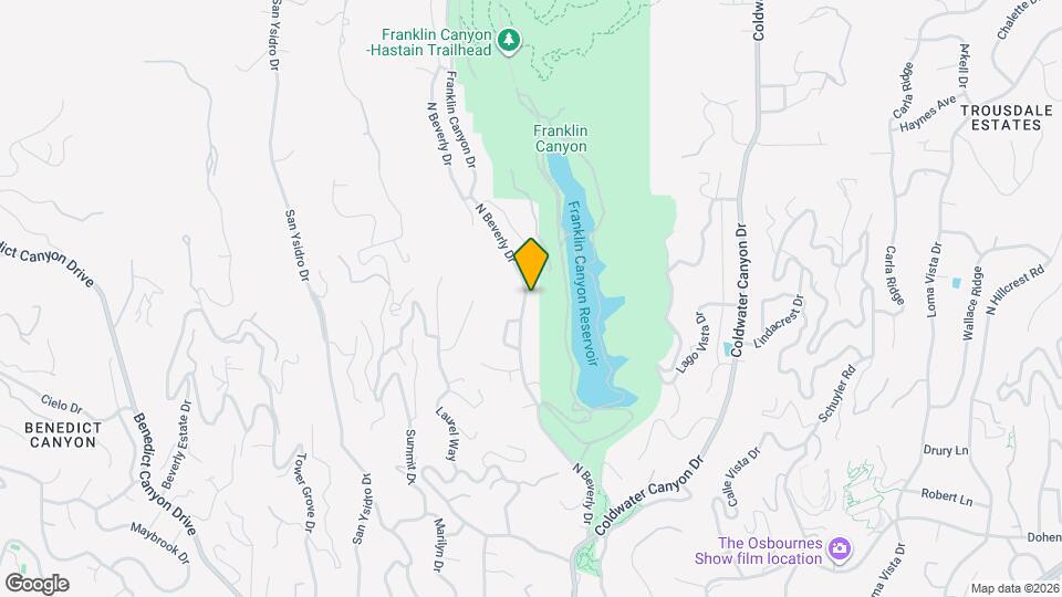 1518 N Beverly Dr Map and Location Details